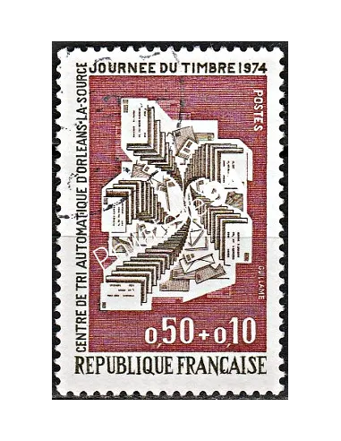 Timbre n° 1786 oblitéré - collection timbres France
