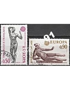 Timbre n° 1789 à 1790  oblitéré - collection timbres France
