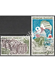Timbre n° 1793 à 1794  oblitéré - collection timbres France