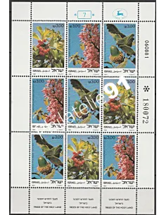 Israël - n° 813 à 815 et Feuille - Collection timbres à theme