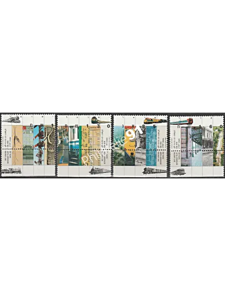 Israël - n° 1177 à 1180 - Collection timbres à theme