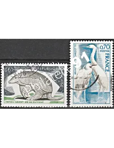 Timbre n° 1819 à 1820  oblitéré - collection timbres France