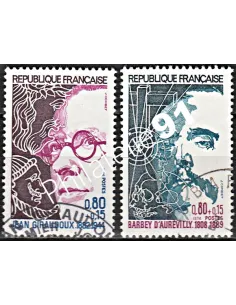Timbre n° 1822 à 1823  oblitéré - collection timbres France