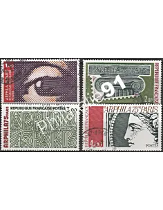 Timbre n° 1830 à 1833  oblitéré - collection timbres France