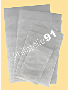 Safe - Sachets Cristal, accessoire philatélique