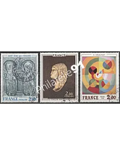 Timbre n° 1867 à 1869  oblitéré - collection timbres France