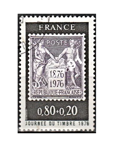 Timbre n° 1870 oblitéré - collection timbres France
