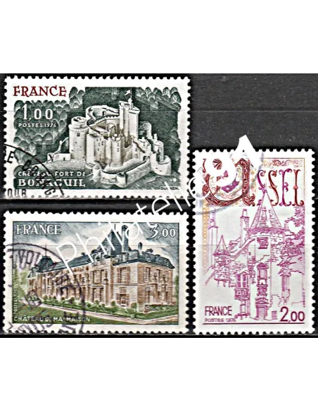 Timbre n° 1871 à 1873  oblitéré - collection timbres France