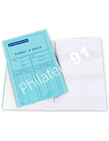 Carnet à choix Yvert & Tellier, matériel de philatélie