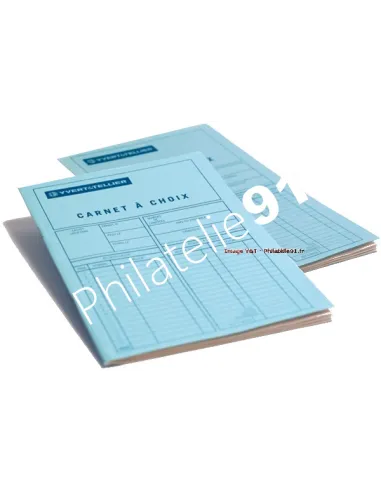 Carnet à choix Yvert & Tellier, matériel de philatélie