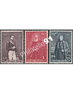 Belgique n° 302 à 304 - Collection timbres europe