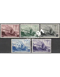 Belgique n° 466 à 470 - Collection timbres europe