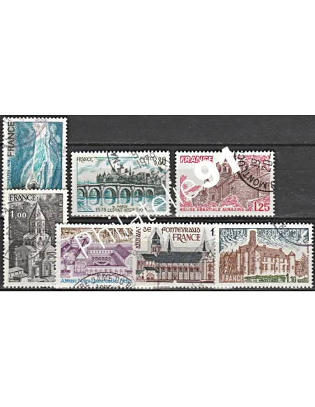 Timbre n° 1996 à 2002  oblitéré - collection timbres France