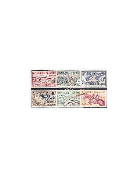 Timbres de France  n°960 à 965, J.O Helsinski, Collection Timbres France