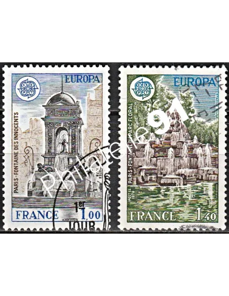 Timbre n° 2008 à 2009  oblitéré - collection timbres France