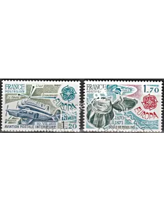 Timbre n° 2046 à 2047  oblitéré - collection timbres France