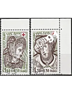 Timbre n° 2070a à 2071a oblitéré - collection timbres France
