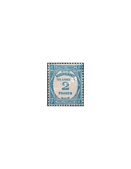 Timbre-taxe n°   61 ** - Timbre de recouvrements (250423-24)