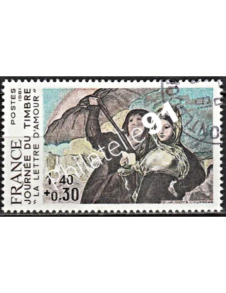 Timbre n° 2124 oblitéré - collection timbres France