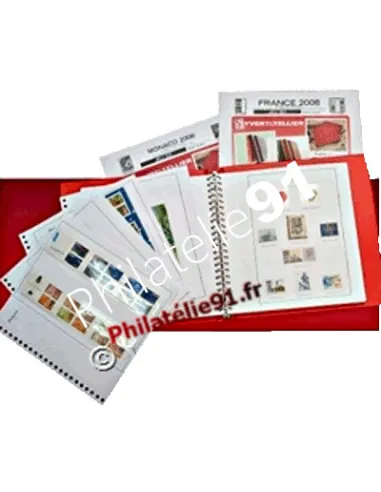 Intérieur SC FRANCE 2011 à 2013,Yvert et Tellier, matériel philatélique