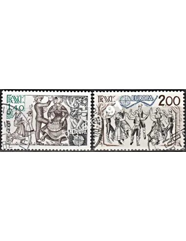 Timbre n° 2138 à 2139  oblitéré - collection timbres France