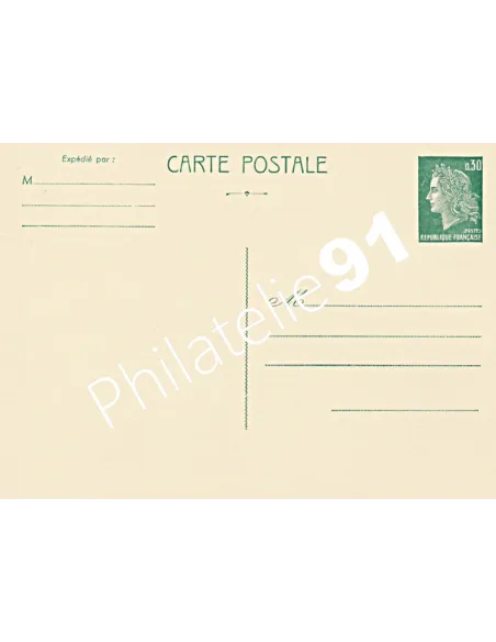France - Entier Postal n° 1611-CP1 - collection entier de France