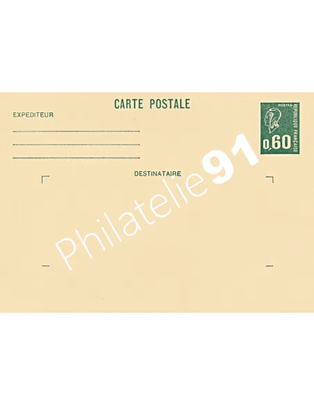 France - Entier Postal n° 1814-CP1 - collection entier de France