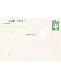 France - Entier Postal n° 2058-CP1 - collection entier de France