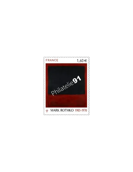 Timbre Mark Rothko,collection timbres France