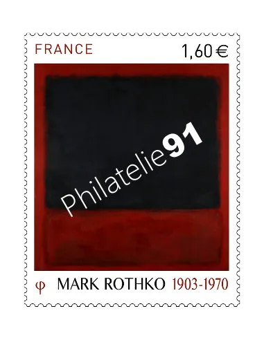 Timbre Mark Rothko,collection timbres France
