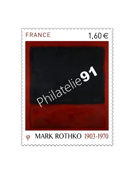 Timbre Mark Rothko,collection timbres France