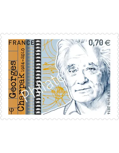 Timbre 5034, Georges Charpak ,collection timbres France