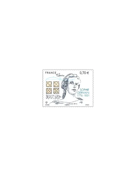 Timbre 5036, Sophie Germain,collection timbres France