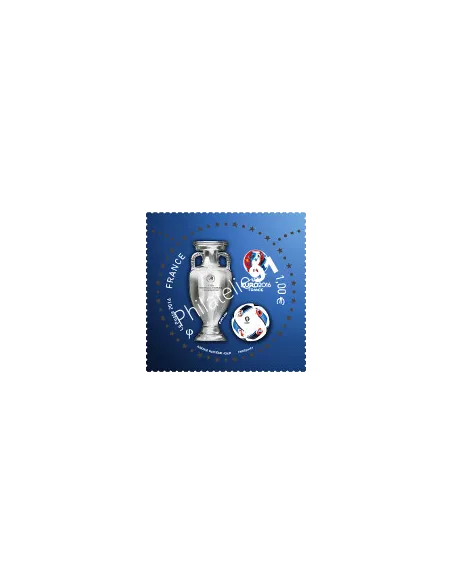 Timbre 5039, Euro 2016,collection timbres France