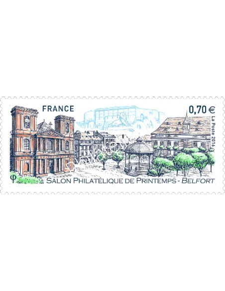 Timbre 5041, Salon philatélique de Printemps Belfort,collection timbres France