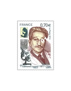 Timbre 5043, Edmond Locard,collection timbres France