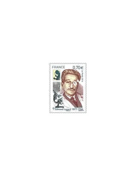 Timbre 5043, Edmond Locard,collection timbres France