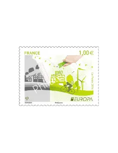 Timbre 5046,Europa "Think green",collection timbres France