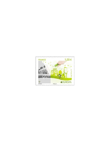Timbre 5046,Europa "Think green",collection timbres France