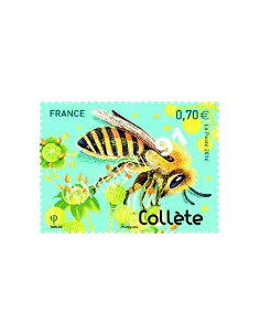 Timbre 5051, Collète, Abeilles solitaires,collection timbres France