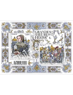 F5067-5068, Les Grandes Heures de l'Histoire de France,timbres France