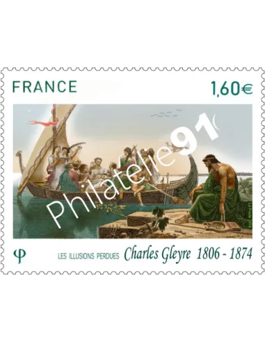 Timbre 5069, Charles Gleyre,collection timbres France