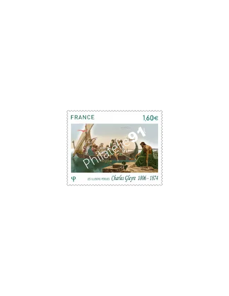 Timbre 5069, Charles Gleyre,collection timbres France