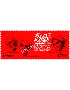 Timbre 5070, Front populaire, 1ère femmes au gouvernement,timbres France