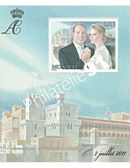 Bloc-Feuillet n° 100 - Collection timbres Monaco