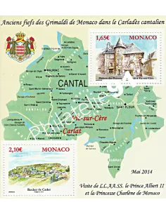 n°  2927 à 2928 en Feuille - collection timbres Monaco