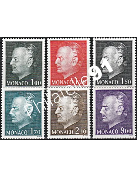 Timbre n° 1141 à 1146 - Collection timbres Monaco