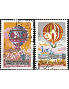 Timbre n° 2261 à 2262  oblitéré - collection timbres France