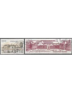 Timbre n° 2287 à 2288  oblitéré - collection timbres France