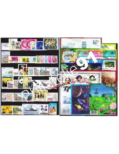 Année complète de timbres de France 2009 - Neuve**